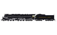 Rivarossi HR2950S - H0 - Dampflok 2-6-6-6 Allegheny 1601, Cheseapeake & Ohio - DC-Sound